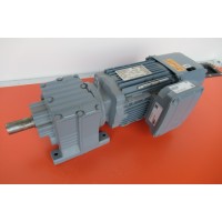 65 RPM  0,75 kW Asmaat 25 mm Brake  IE3. UNUSED 